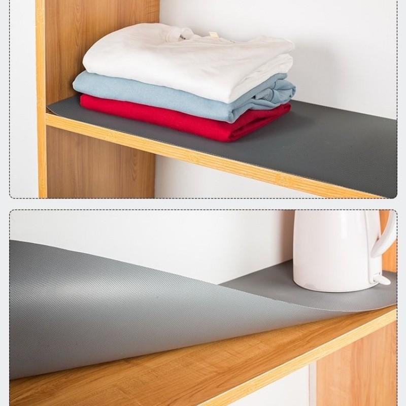 Transparent Washable Cuttable Drawer Liner, Non-Slip Refrigerator Inner Pads, Suitable for Fridge Glass Shelves Cabinets Home Kitchen Supplies