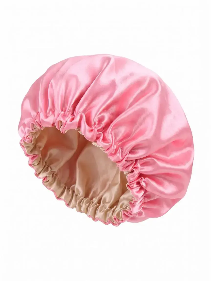 Luxurious Soft Women's Sleep Cap, Hair Care Cap, Comfortable Sleeping Apparel, Perfect for Bathroom and Shower, Lightweight Elastic Nightcap