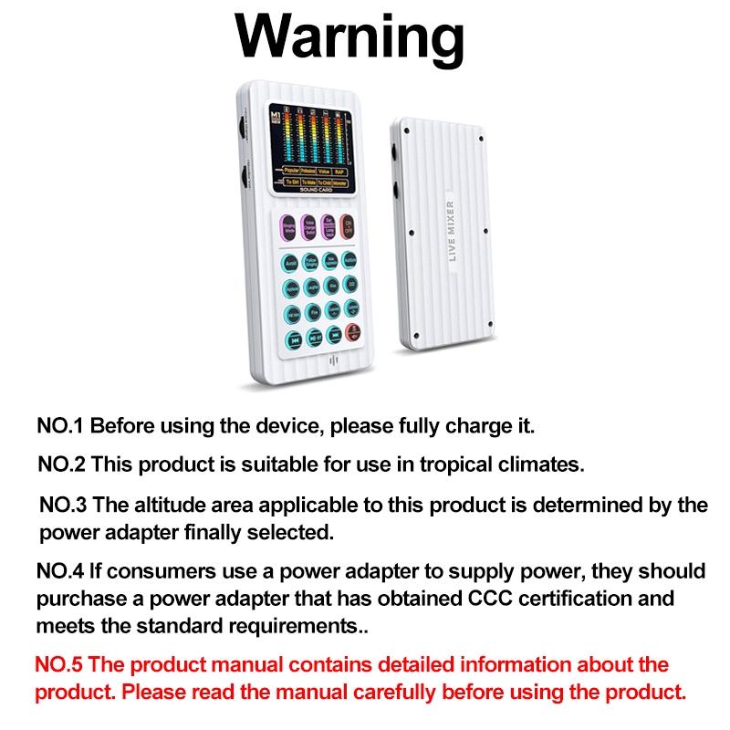 Portable Mixing Voice Changer Device, Live Audio Mixer, Streaming Mixer, Wireless Bluetooth-compatible Mic Set, Suitable for Smartphone/PC/laptop, Gaming/podcast/youtube