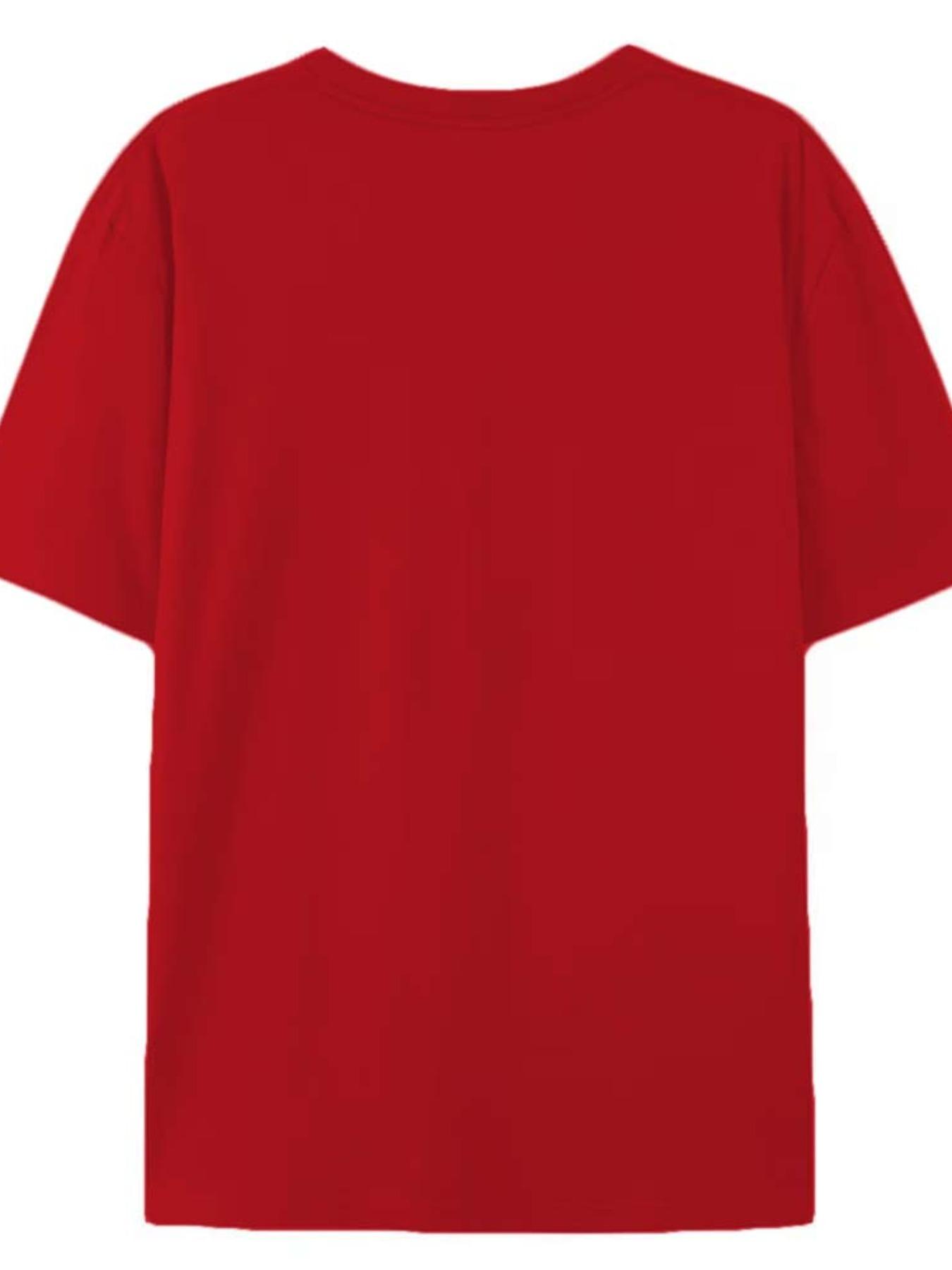 【Plus Size】 "IT IS WHAT IT IS" Print Round Neck Tee, Fashion Casual Crew Neck Short Sleeve T-shirt for Daily Outdoor Wear, Women Clothing for All Seasons