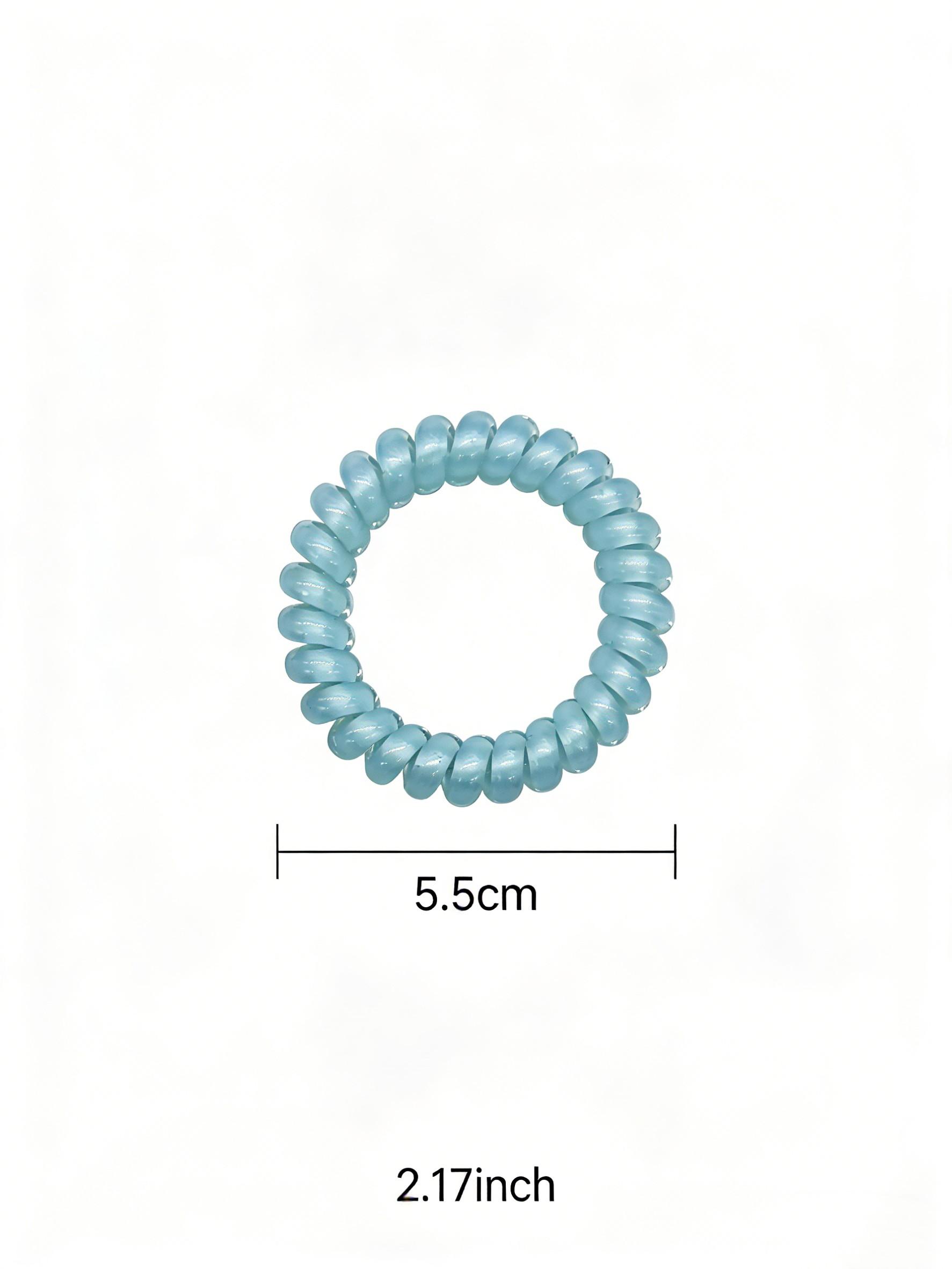 18 Pcs Cute Hair Ties for Women, High Elasticity Durable Ponytail Holders, Simple New Design All-Season Headwear Accessories