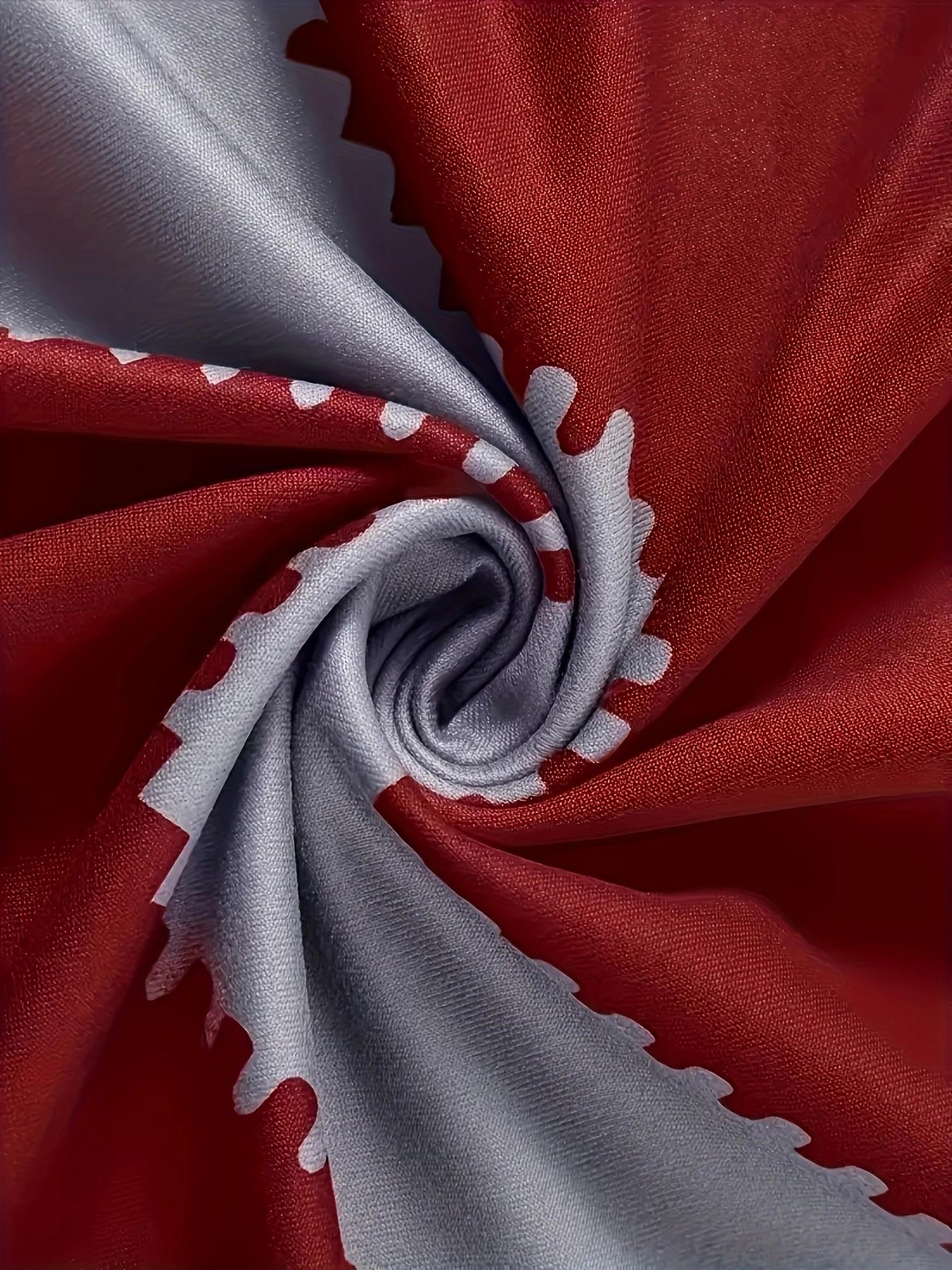 Women's Striped Patchwork Casual Two-Piece Set, Spring & Fall Fitted Round Neck Short Sleeve Top and Long Pants, Womenswear