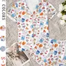【Black Friday】Women's Stars Hollow Gilmore Girls Comfy Loungewear & Sleepwear Set, Two-Piece Short-Sleeve Top & Elastic Shorts for All-Season Wear, Ideal Gift #GLOBAL PICKS
