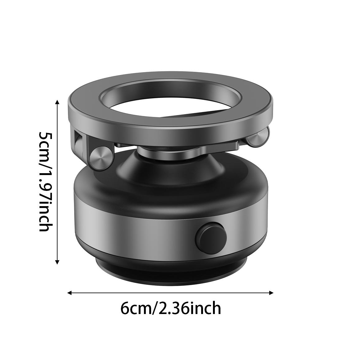 360° Rotatable magnetic car stand, smartphone stand, electric vacuum adsorption, magnetic phone stand, magnetic car windshield, dashboard, kitchen, office, general automotive accessories