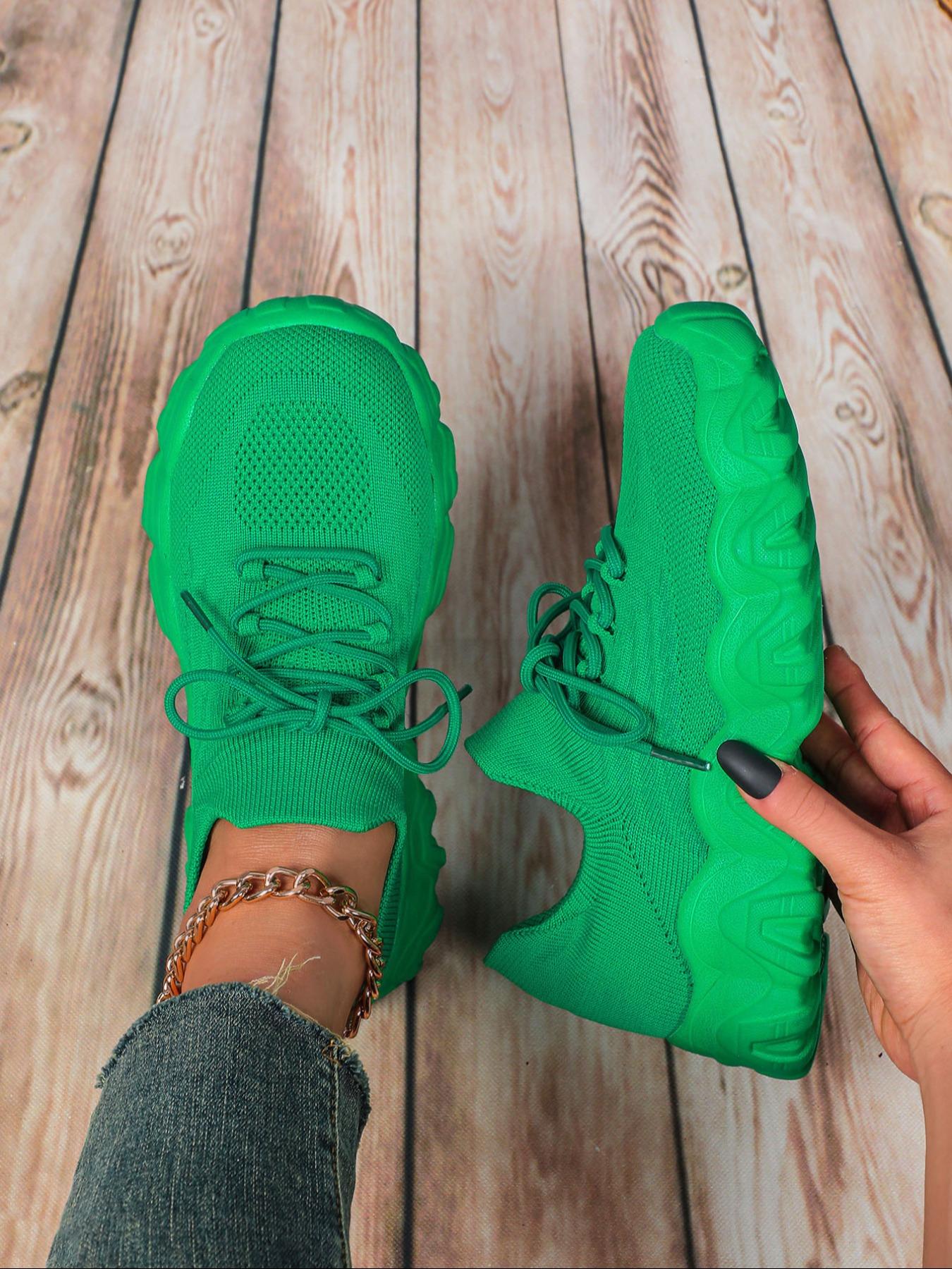 Women's Street Trend Air Sole Low Top Sneakers, Casual Comfortable Breathable Sports Running Shoes, Trendy All-match Chunky Sneakers for Daily Wear