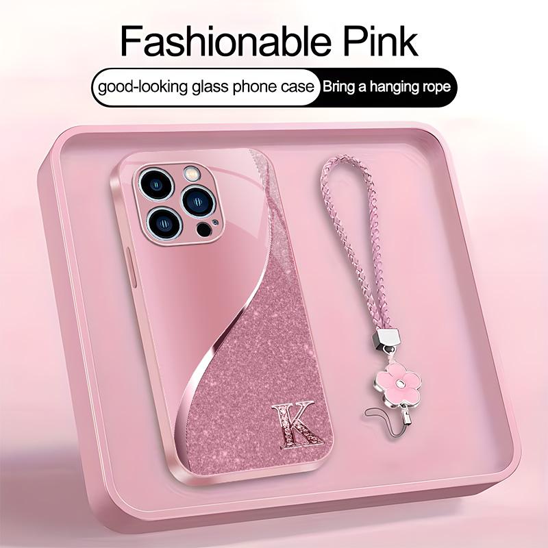 Suitable for [iPhone 13 Pro Max] high-end women's phone case,choose any of the 26 letters, print the printed pattern ✨ , drop-resistant, affordably priced,fingerprint-resistant  995