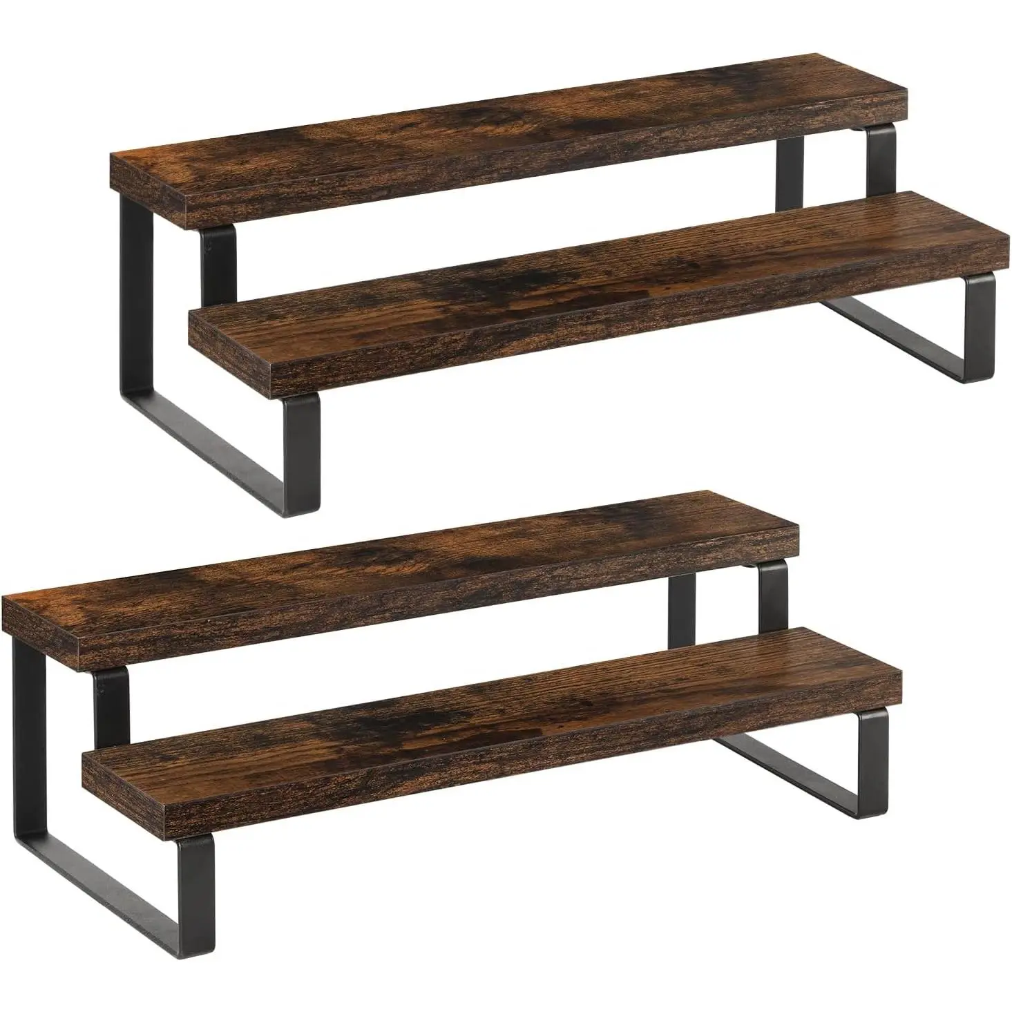 2 Tier,2 Pack,Brown