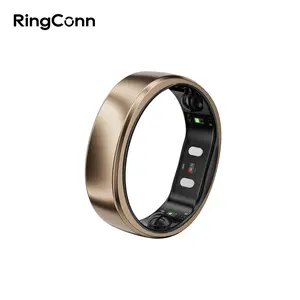 RingConn Gen 2 Air Smart Ring, No APP Fees, 10-Day Battery, Fitness/Sleep/Stress/Heart Rate/Women's Health Tracker, Slim & Lightweight, Android & iOS Compatible