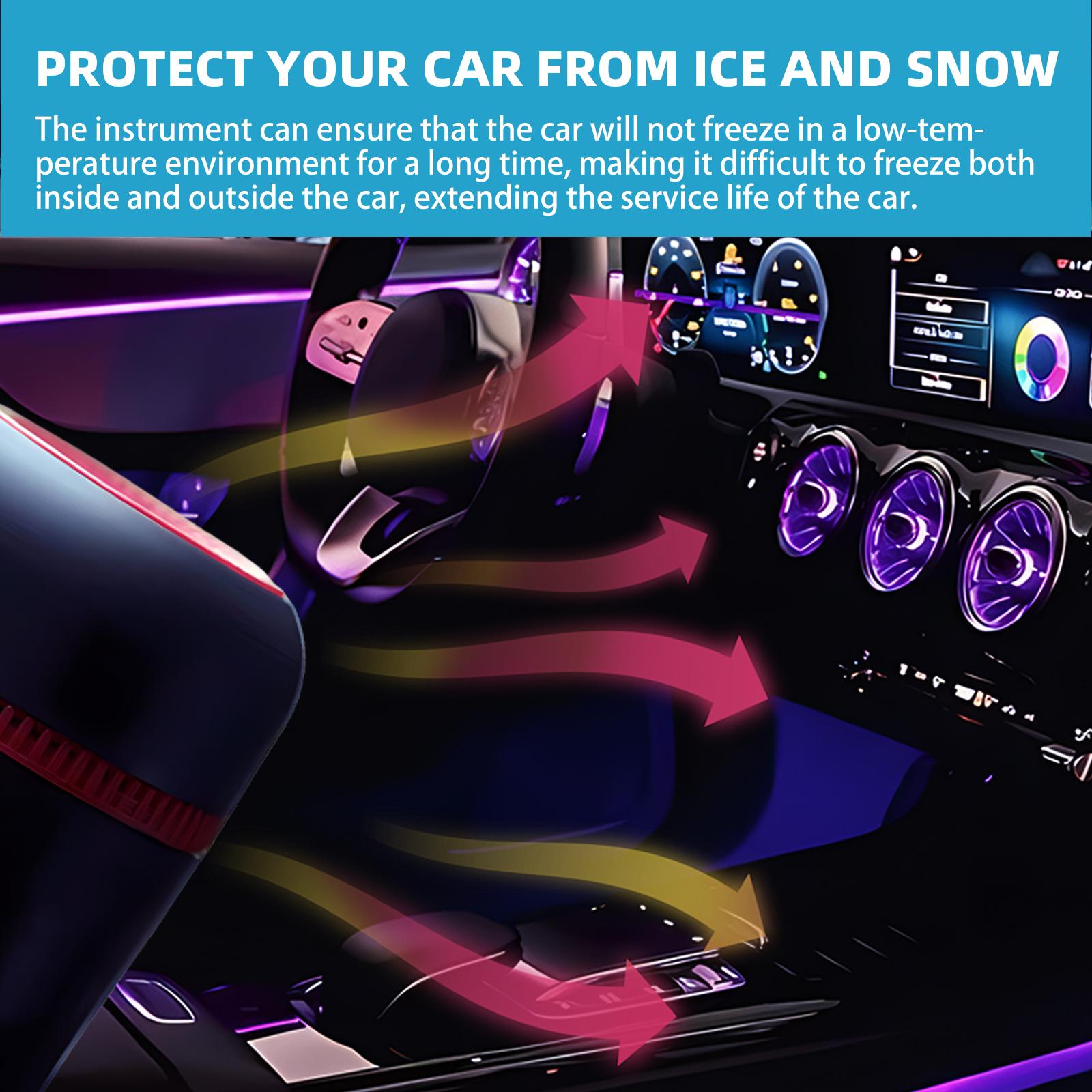 Rayhong Snow Remover Car Windshield Defogging and Deicing Quick Snow Melting Portable Snow Remover