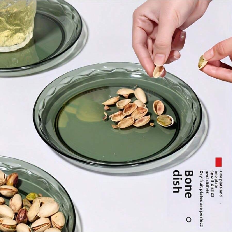 9-Piece Reusable Dessert Plates, Washable Sweet Treats Dishes, Multi-Functional Snack Trays, Creative Candy Bowls, Fruit Platters, Kitchen Essentials