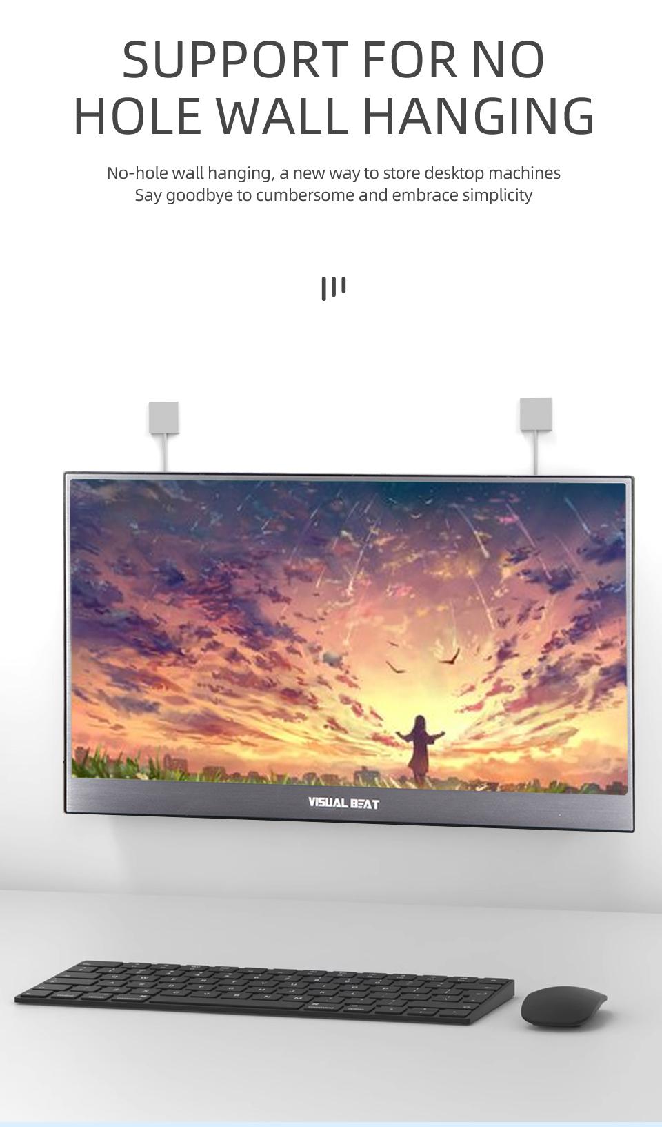 15.6 Inch Fhd Touch Portable Monitor, 100% Srgb Compatible with Ps5/switch, Includes Smart Protective Case, Ideal for Gaming and Work