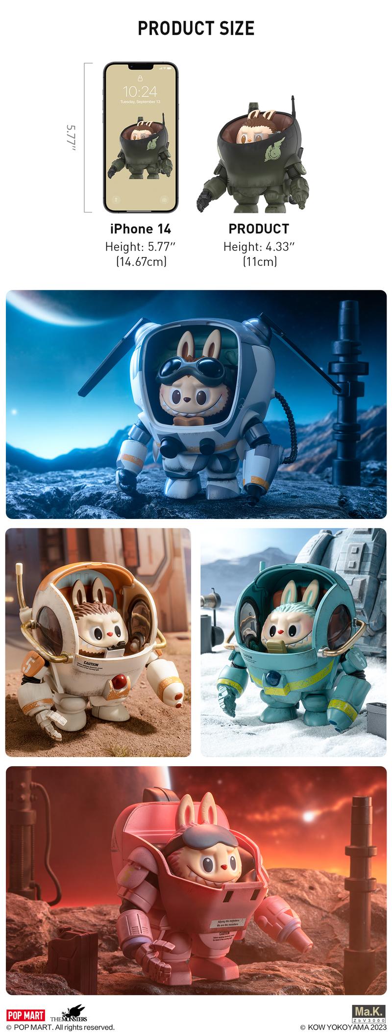 POP MART THE MONSTERS × Kow Yokoyama Ma.k. Series, Blind Box, Mystery Box