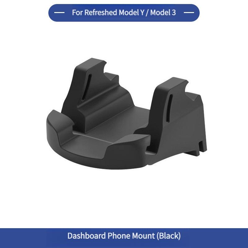 Tesla Model 3 Phone Holder Silicone Stand Compatible with Tesla Model 3 Highland & New Model Y Juniper Enhanced Version