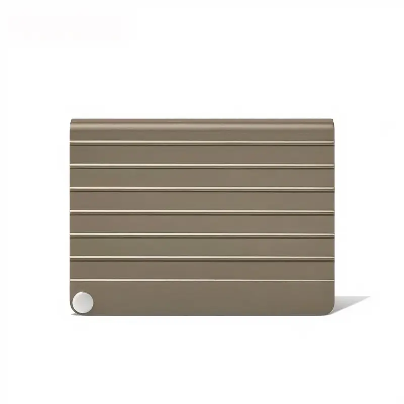 Universal Fit Aluminum Alloy Document Holder - Stylish Exquisite Unisex Storage Accessory for Luggage, iPhone Card Holder