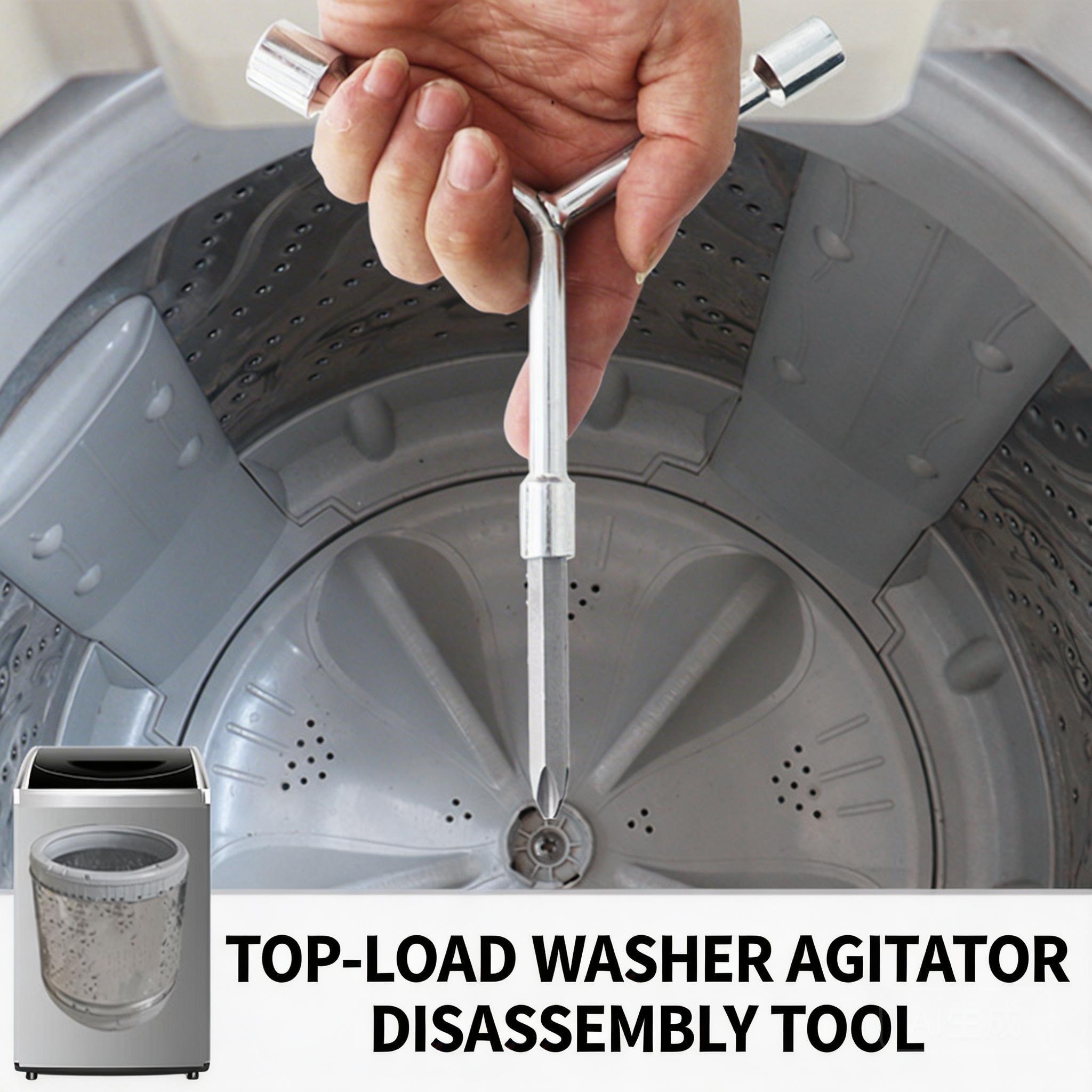 Top Load Washing Machine Disassembly Tool Kit, Inner Drum Cleaning Accessories, Wrench Pull Hook, Home Use Specialized Tools