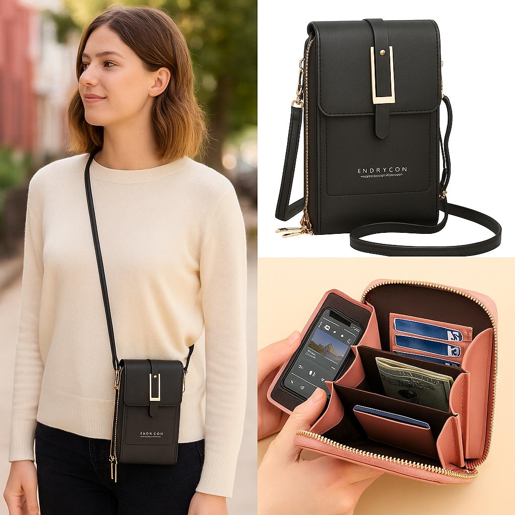 Women’s Fashion Crossbody Shoulder Bag 2025 New Waterproof Messenger Large Capacity Lightweight Phone Bag