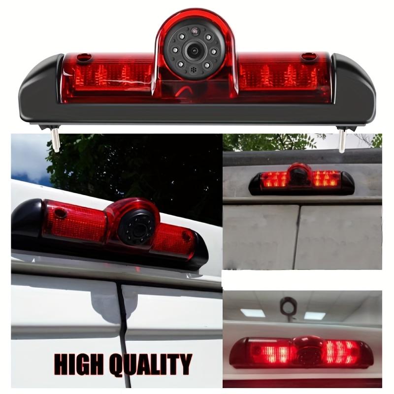 3rd High Brake Light Camera for Renault Trafic/Vauxhall Vivaro/for Nissan Primastar - 6-LED Parking Reverse Backup Camera with CCD Sensor, Wide View Angle, Universal Fit (2001-2014 Models), Vehicle Backup Cameras