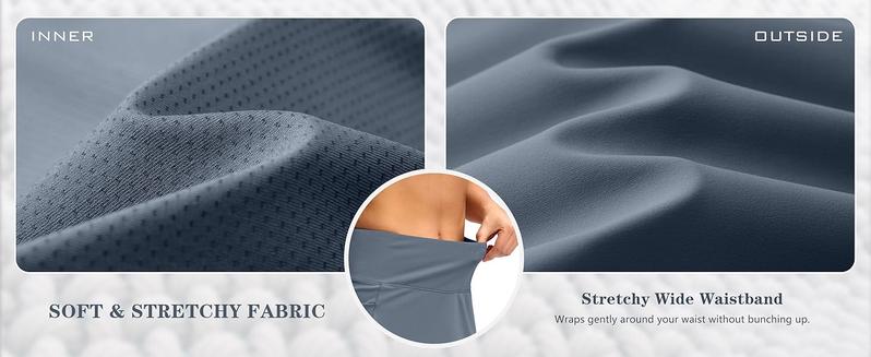 G Gradual Women's Golf Skirts Skort 4 Side Pockets High Waisted Stretchy Tennis Skirt with Short Athletic Casual