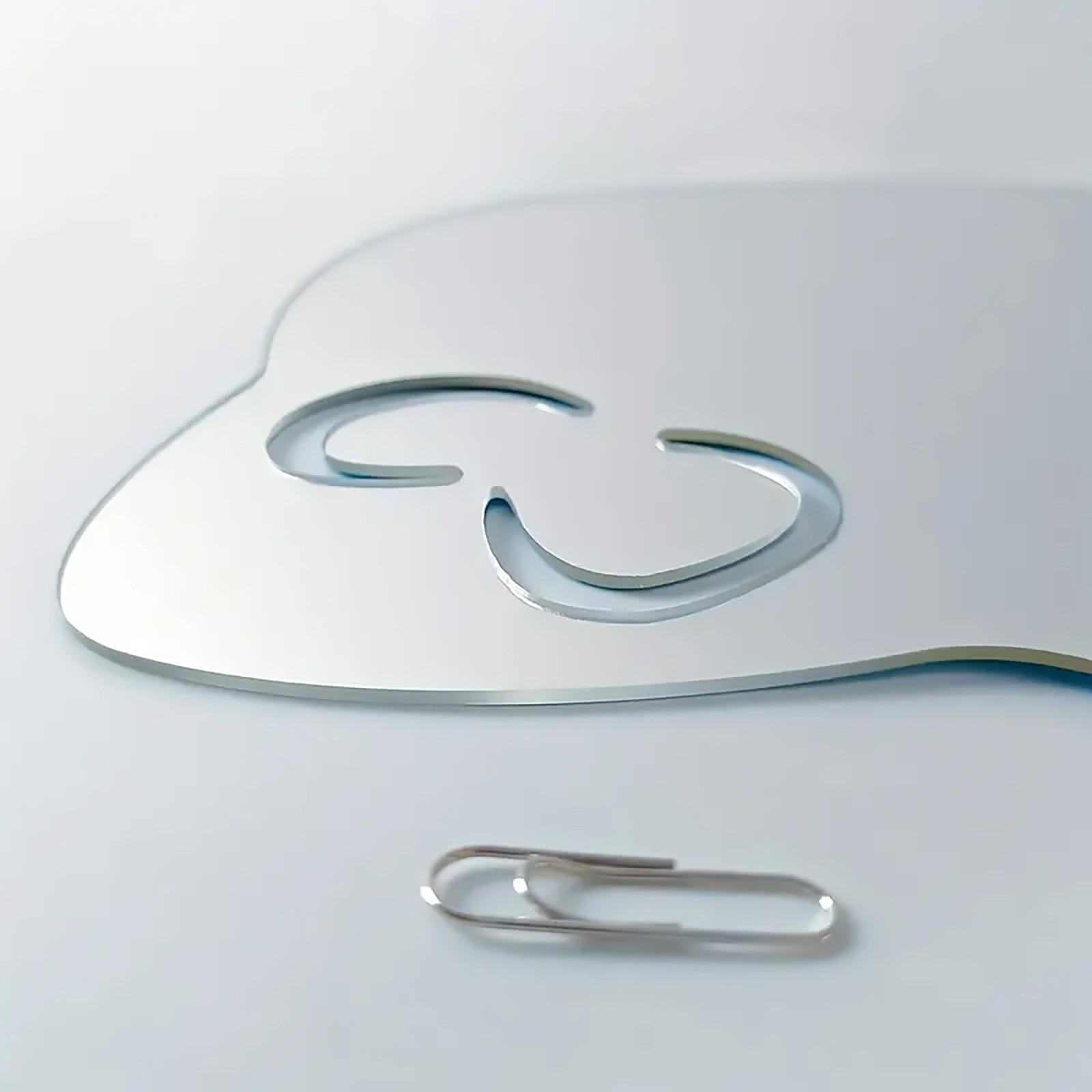 Adorable Animal Acrylic Mirror Wall Decals, 2mm Thick, Easy Peel off Design, Perfect for Home and Bathroom Decoration