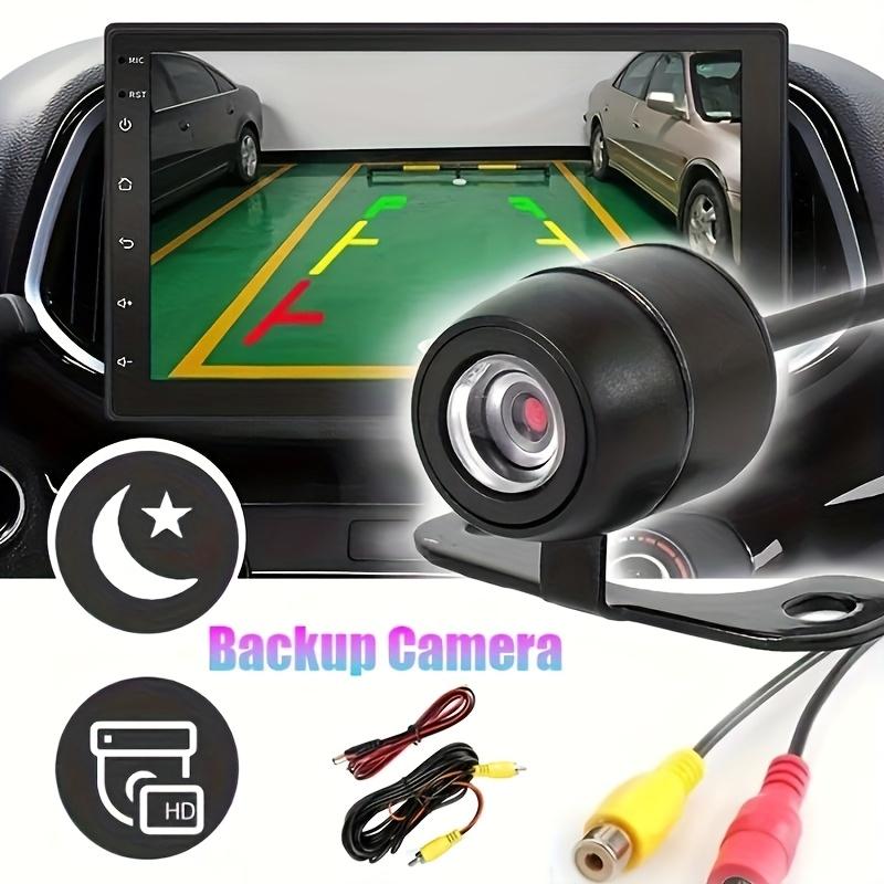Backup Camera Car Rear View HD Camera Universal - Wide Angle Night Vision For Monitor Display MP5 Reversing Parking SUV Vehicles Pickup Camper Tractor Van Truck RV etc, Without Battery