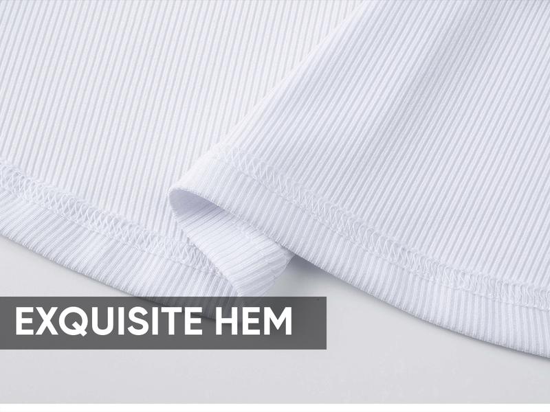 JMIERR Mens Long Sleeve Muscle T Shirts Casual V-Neck Longline Ribbed Tee Shirts JMIERR Mens Long Sleeve Muscle T Shirts Casual V-Neck Longline Ribbed Tee Shirts