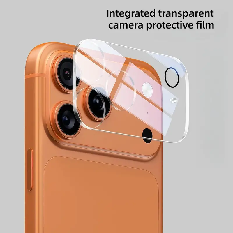 Full Cover Tempered Glass Lens Protector for iPhone 16, 17 Pro Max, 18 Pro Max, Air - Dustproof, Transparent, Waterproof, 98% Light Pass Mobile Phone Accessory with Easy Installation