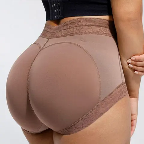 1 Count Women's Lace Butt Lifting Sexy Shapewear Shorts, Fajas, High Elastic Soft Breathable Invisible Bottoms, Colombian Shapewear, Tummy Control Waist Trainer Shaper Briefs, Suitable for All Seasons Wear & Outdoor Sports & Dresses