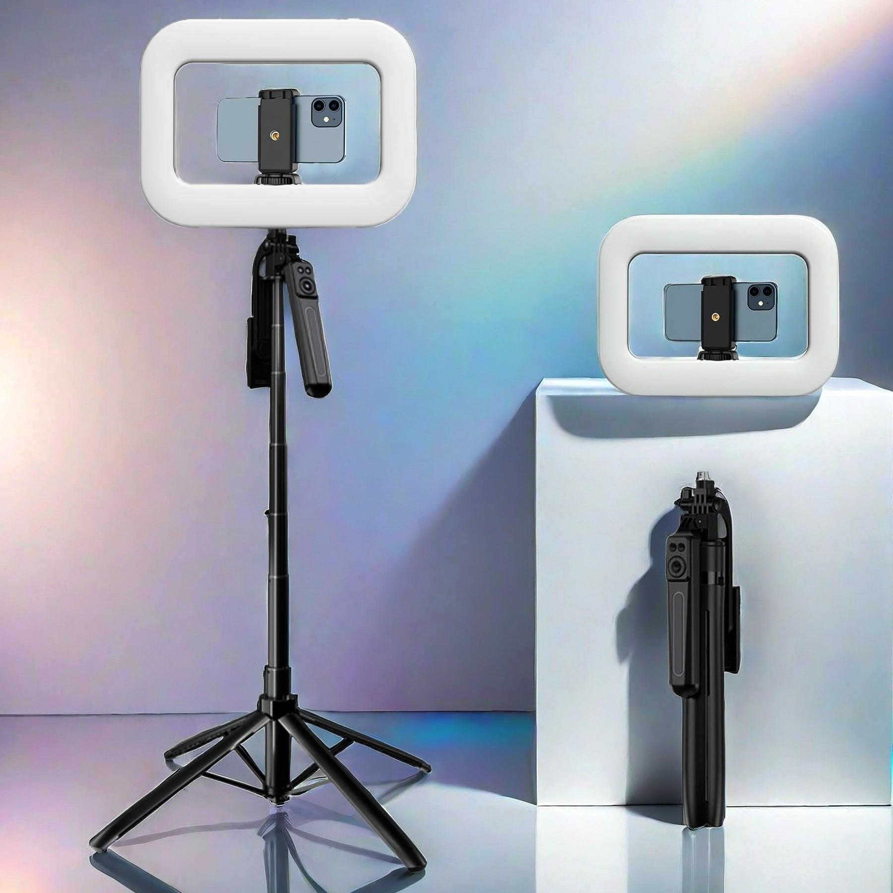 Portable Handheld Ring Fill Light, USB Rechargeable Phone Selfie Light, Desktop Selfie Light, Selfie Light Stand, Phone Accessories for Live Streaming, Vlogging & Photography, Protective, Ringlight