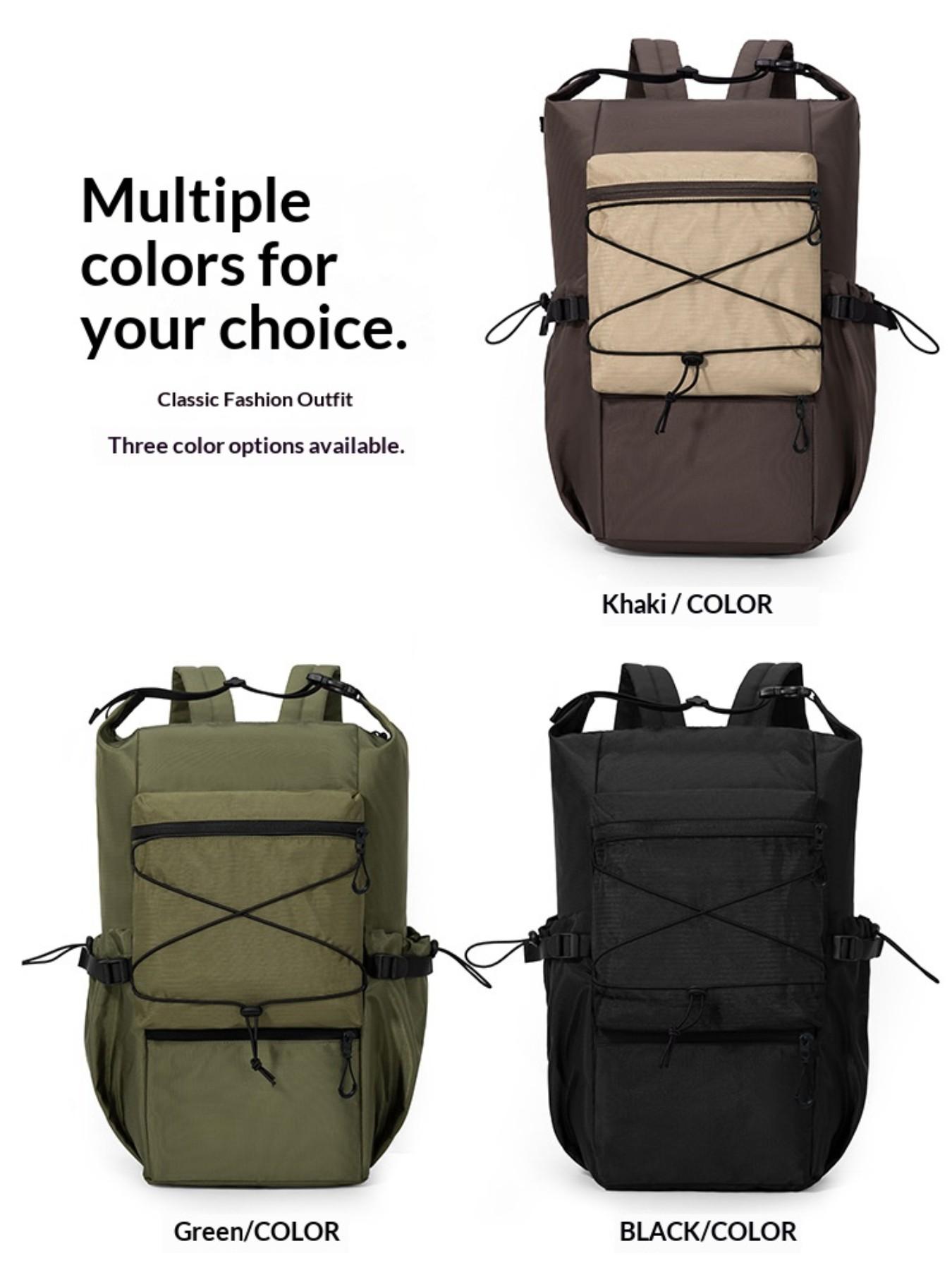 Multifunctional Outdoor Travel Backpack, Waterproof Lightweight Hiking Bag, Cycling Sports Leisure Backpack, Single Pack