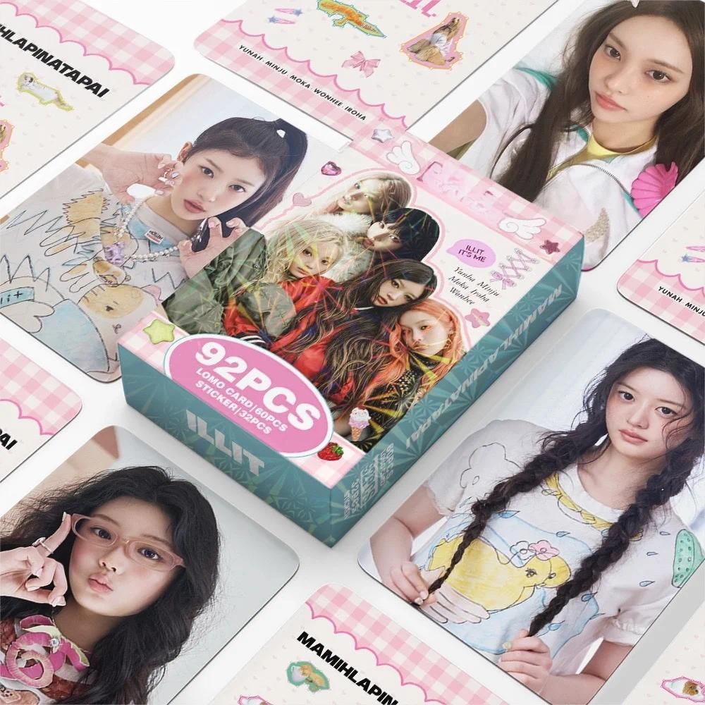 92PCS Korean Hot Idol New Album "MAMIHLAPINATAPAI" HD Lomo Cards YUNAH MINJU MOKA WONHEE IROHA High Quality Small Cards