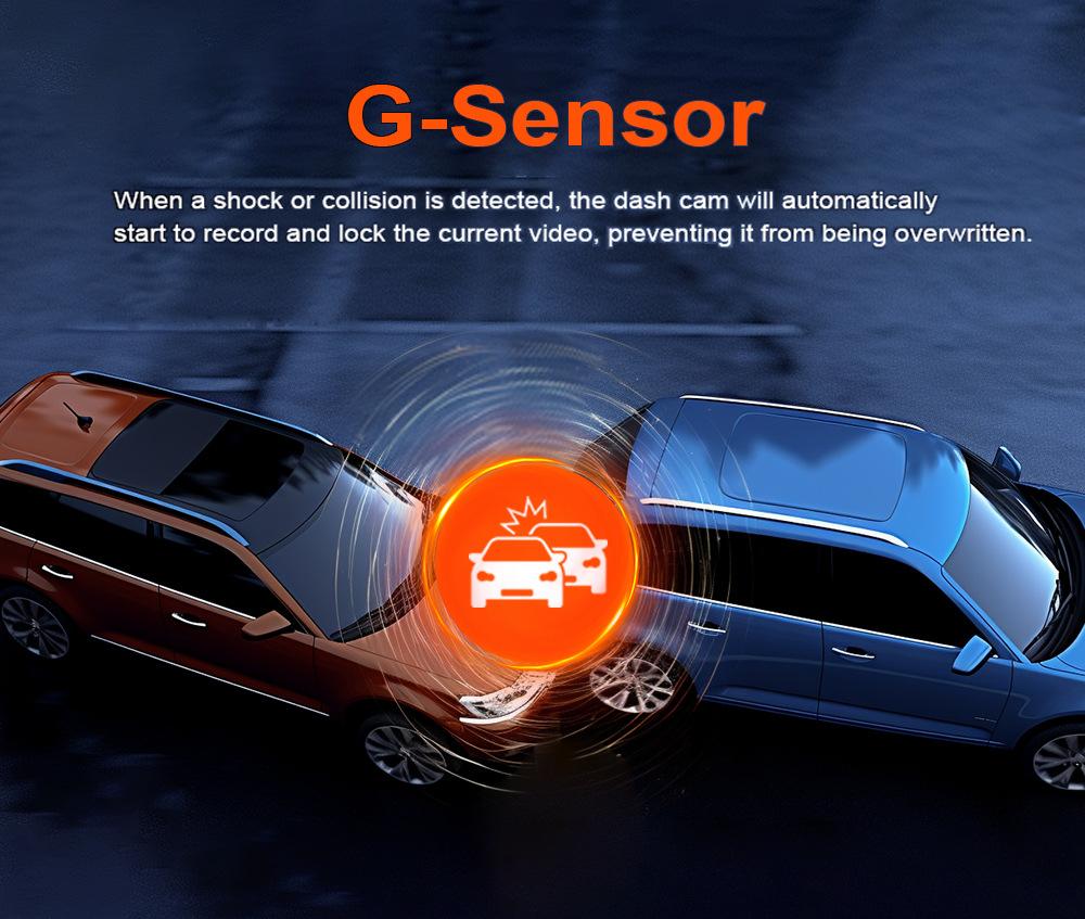 🔥4K Dual Cam! GPS+APP | No Accident Disputes🚗🚗 (WithOut Card)Non-rechargeable, must be used while plugged in.