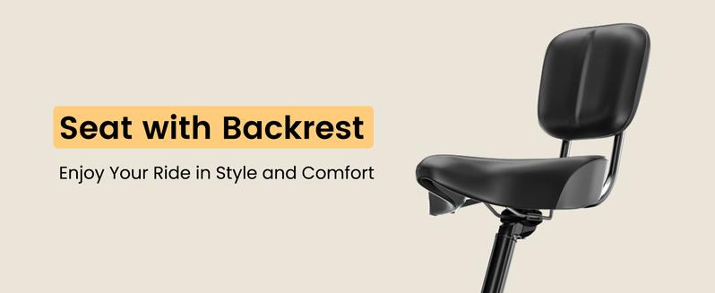 MOONCOOL Electric Tricycle for Adults, 20" x 4" Fat Tire Electric Trike, 48V 500W Motorized Electric Bicycle Bikes, 3 Wheels 7 Speed Ebike with Removable Battery, Aluminum Frame & Large Basket