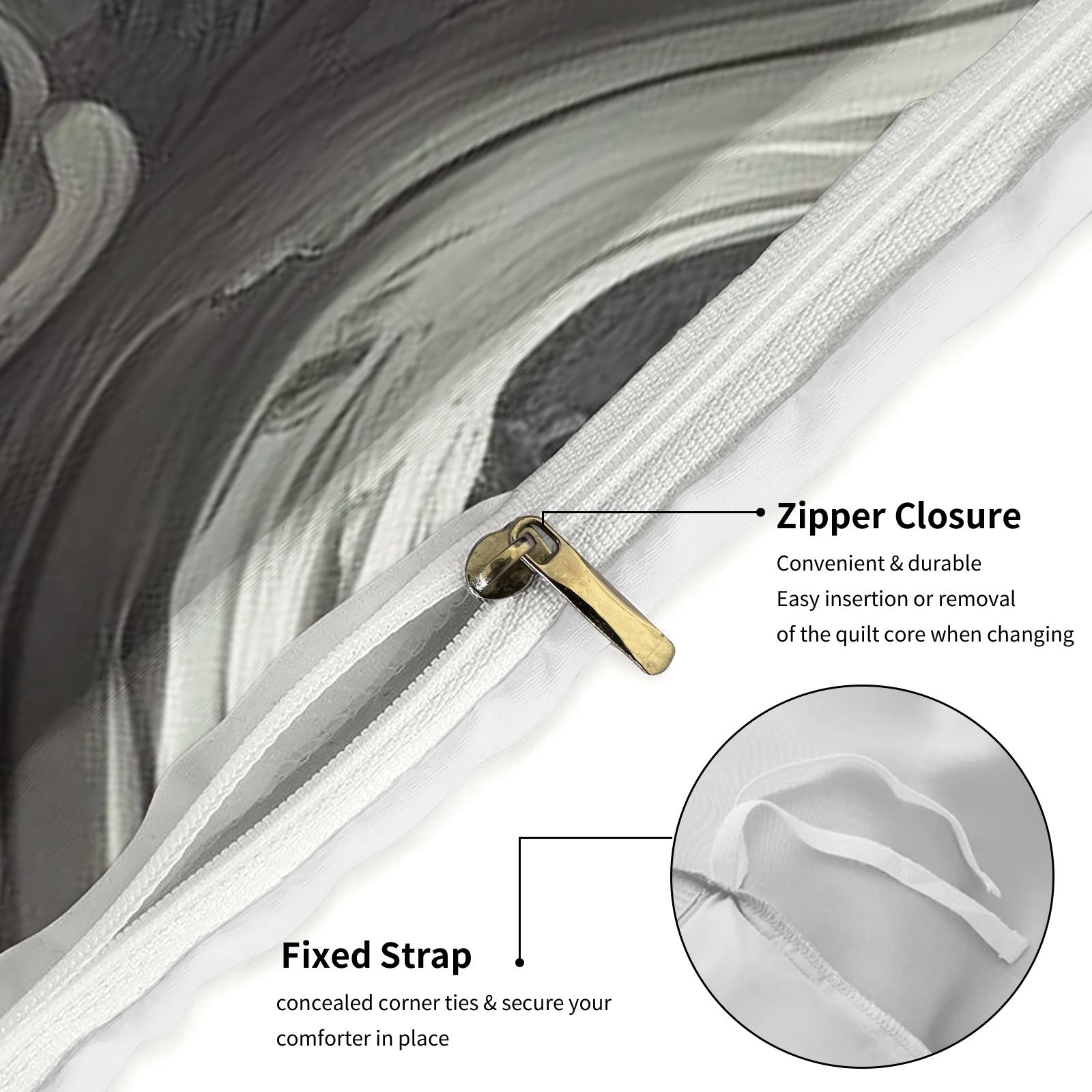 Skull Pattern Soft Durable Decorative Bedding Set, Includes 1 Fitted Sheet and 1 or 2 Pillowcases, No Cotton Inner Core, Ideal for Daily Use, Holidays, Birthdays