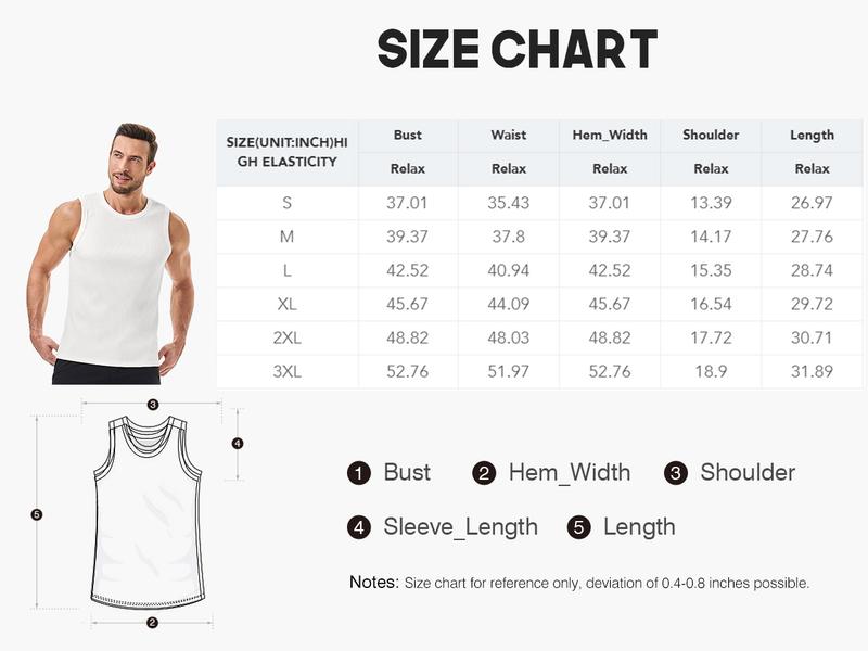 JMIERR Sleeveless Tank Top Men's Summer Sports Clothing Workout Sports Muscle Shirt