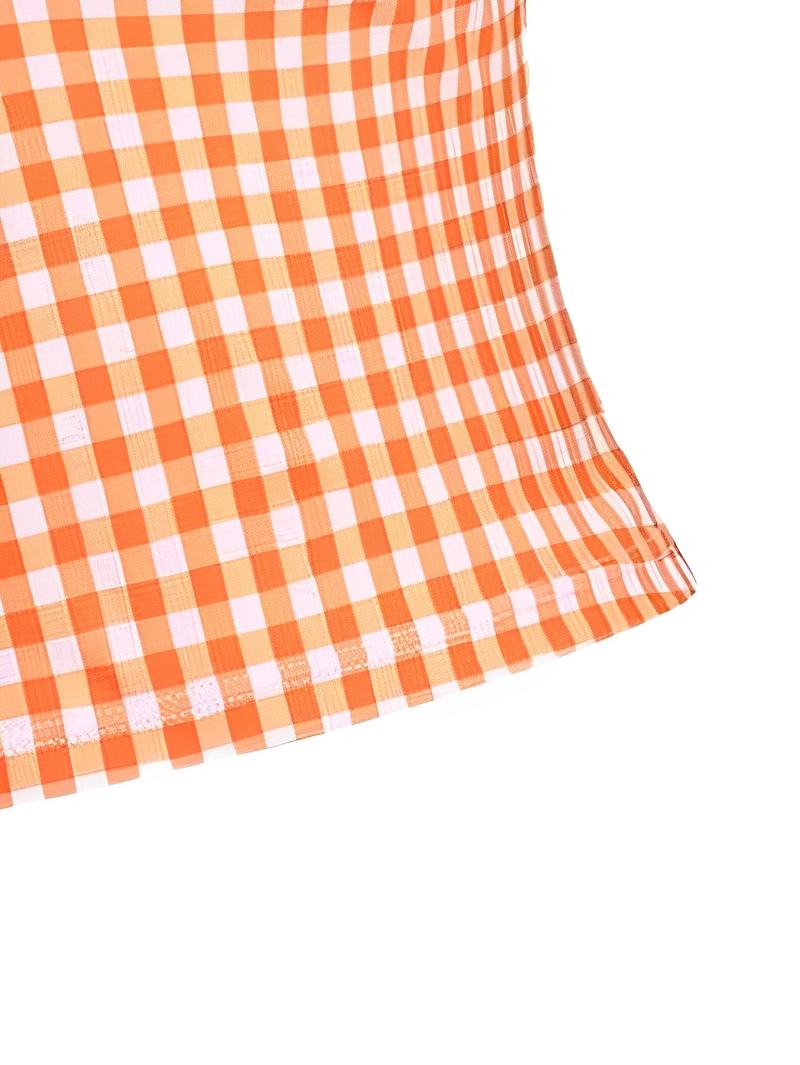 Women's Summer Beach Floral Leaves Halter Tied Tank Style Full Coverage Bikini Tankini Set Two Piece Bathing Suits Halter Bikini Sets