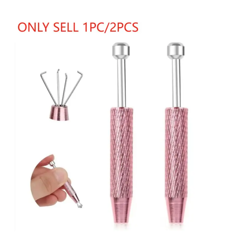 2026New Mini Jewelry TweezerPortable Jewels Pick-up Tool with 4 Claws,Handheld Metal Gripping Tools for Beading,Watch, Eyeglass Repair, Men Gifts, HeavyDuty, Handle, Tools And Gadgets, StainlessSteel Tweezers, Hair Splinters RemovalTwe