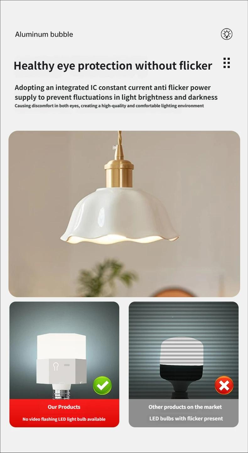 E27 LED Bulb Remote Control RGB Color Changing Dimmable Magnetic Mount Ideal for Any Room Multi-Purpose Lighting Solution