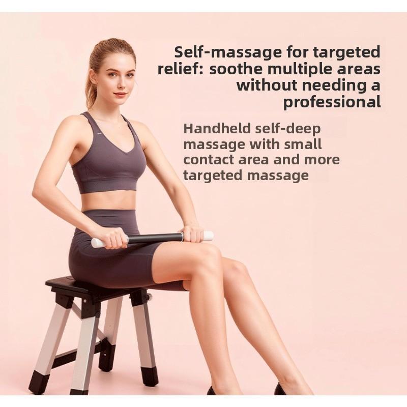 Muscle Massage Stick, Fascia Roller, Leg Massage Roller, Yoga Muscle Relaxation & Stretching Roller, Deep Tissue Massager for Slimming Legs
