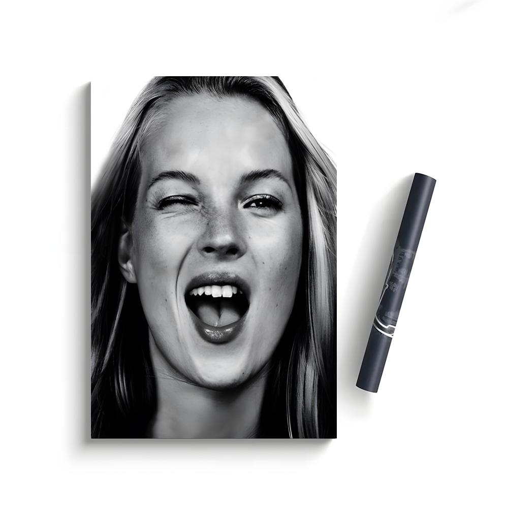 K-Kate M-Moss Fashion Modern Art Poster Bedroom Home Decor Art Poster Perfect Gift for Family and Friends