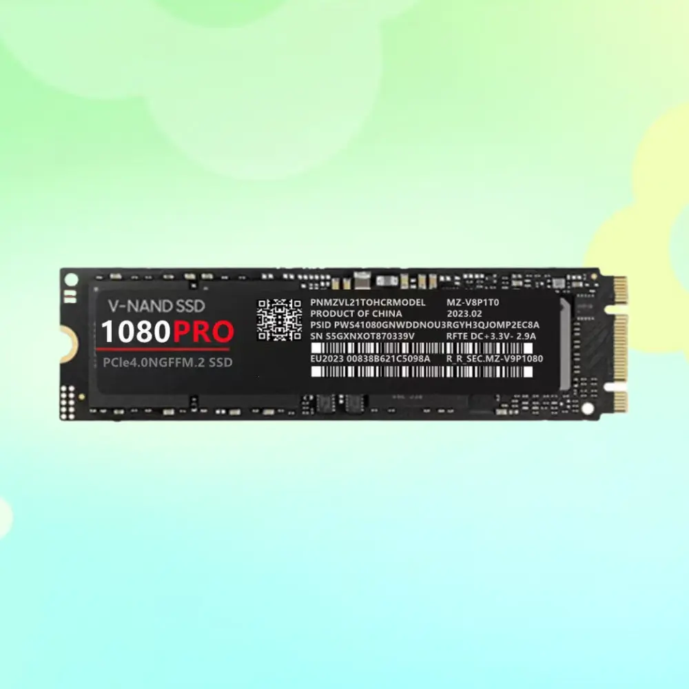 High Speed M.2 NGFF SSD 1TB 2TB Internal Solid State Drive Expansion Upgrade