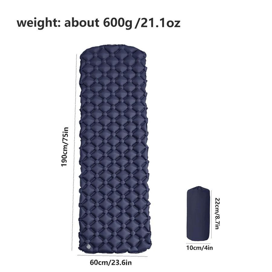 Camping Inflatable Mattress, Hiking Sleeping Bed Mat, Folding Camp Bed Sleeping Pad, Picnic Blanket, Travel Air Mat