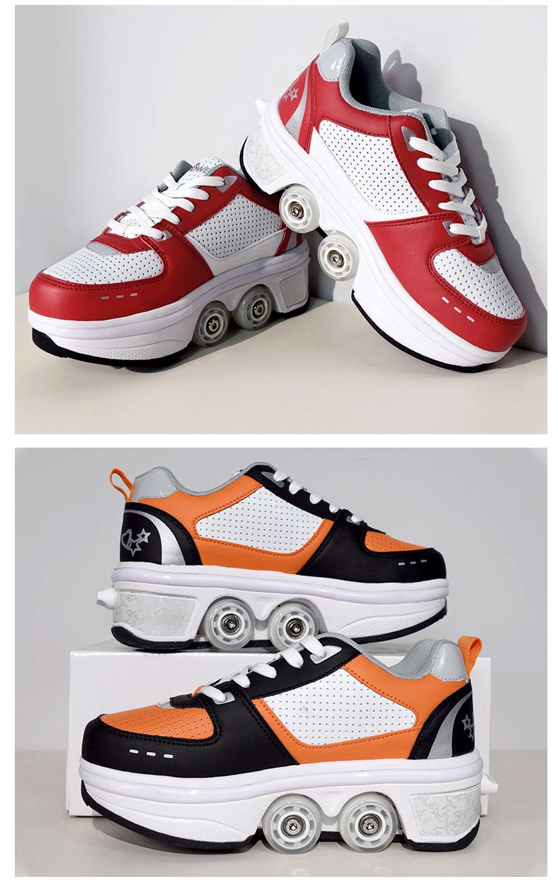 【 Black Friday 】SEBOWEL Fashionable Limited Edition Roller , Comfortable Sports style, Holiday Gift Casual  Sneaker Sports  Footwear Boy Walking Shoes Bridal Bridal