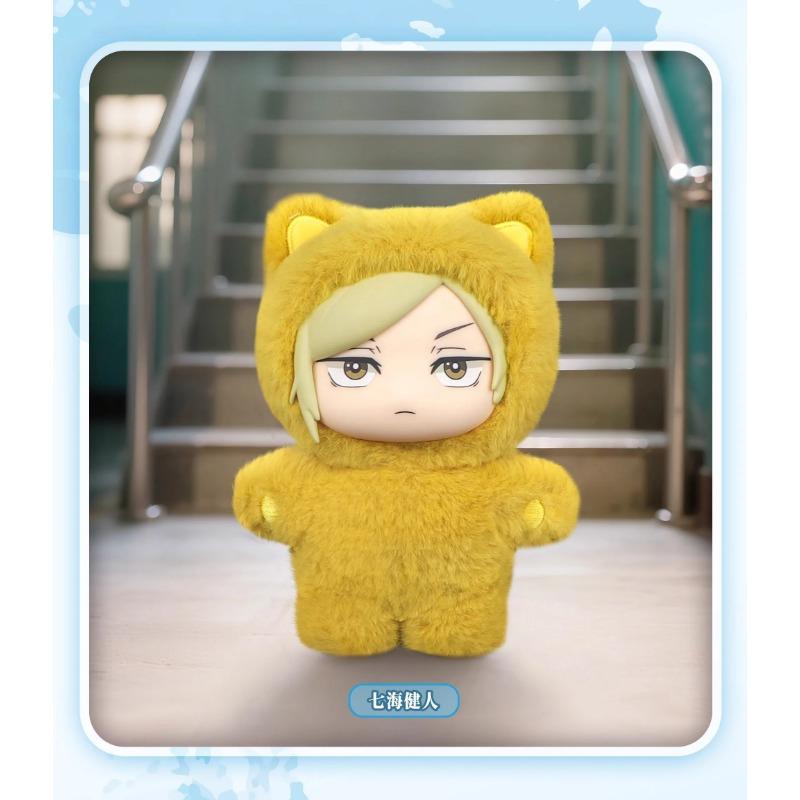 Original Jujutsu Kaisen 2 Cat Ear Plushie Series Blind Box Mystery Box Anime Figure Room Decoration Collection Kids Custom Gift