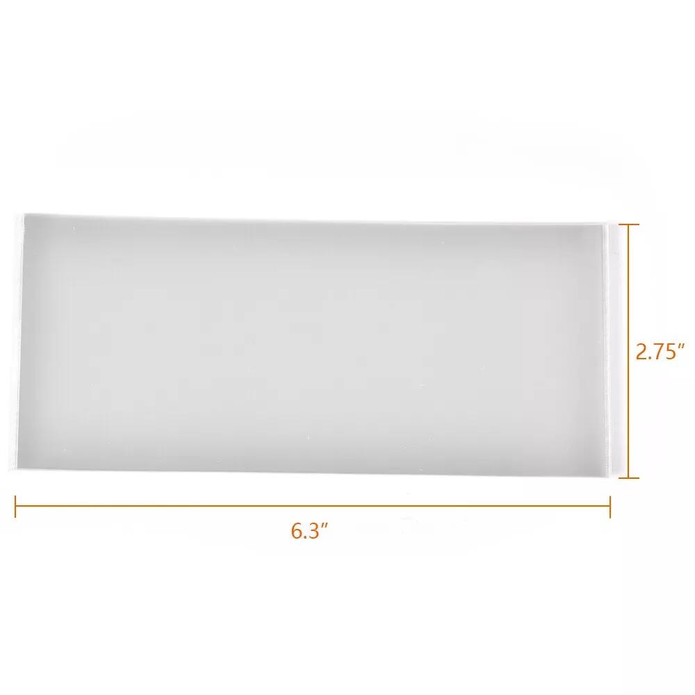 100pcs Soft Banknotes Sleeves For Modern US Currency Notes Ultra Thin Holders,Soft Currency Banknotes Sleeves Fit For Modern US Size Notes Holder Upgraded Version