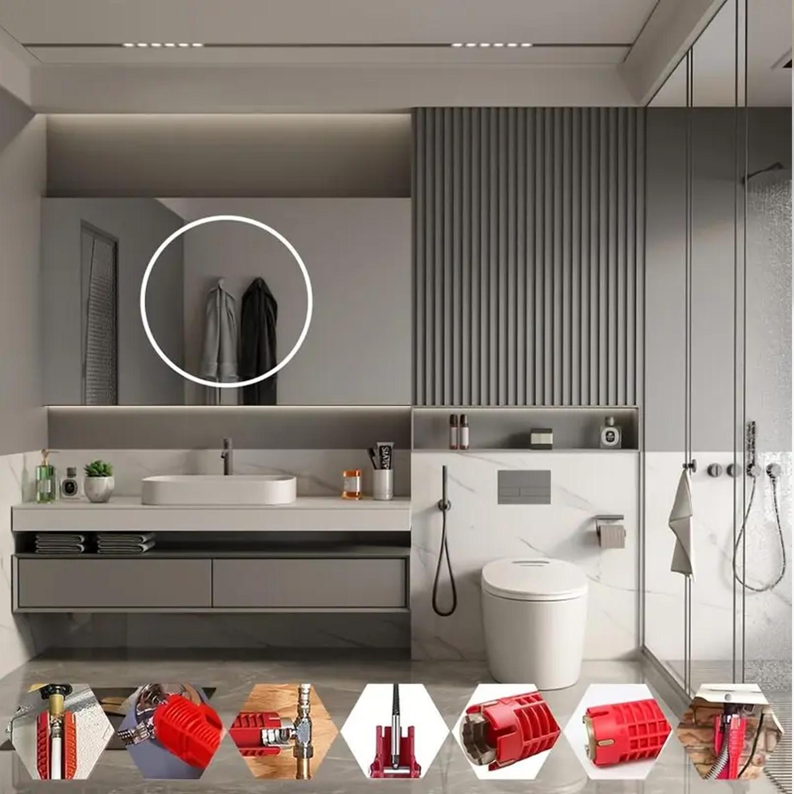 14 in 1 Multi-functional Sink Wrench,Bathroom Water Pipe Faucet Installation Repair Tool,Suitable for Hotel,restaurant,commercial,Cool Mechanic Tools. 14 in 1 Multi-functional Sink Wrench,Bathroom Water Pipe Faucet Installation Repair Tool,Suitable for Hotel,restaurant,commercial,Cool Mechanic Tools.