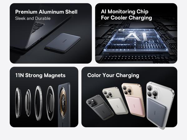 Baseus PicoGo AM41 Ultra-Slim Magnetic Power Bank 5000mAh 20W For iPhone 12/13/14/15/16/17 TikTokShopBlackFriday