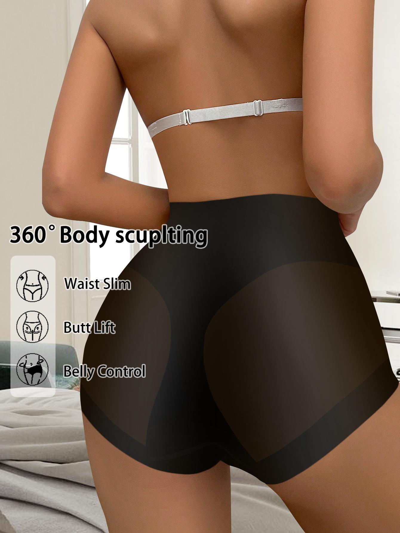 QUASTI 6 Pieces Mid-Rise Sexy Mesh Splicing Contrast Women's ,Breathable Basic Smooth Ice Silk Soft Comfortable Panties, Seamless Lightweight Hip Lifting Elastic Ladies Briefs,Fashionable and Elegant Womenswear Underwear,S-XXL SpringStatements