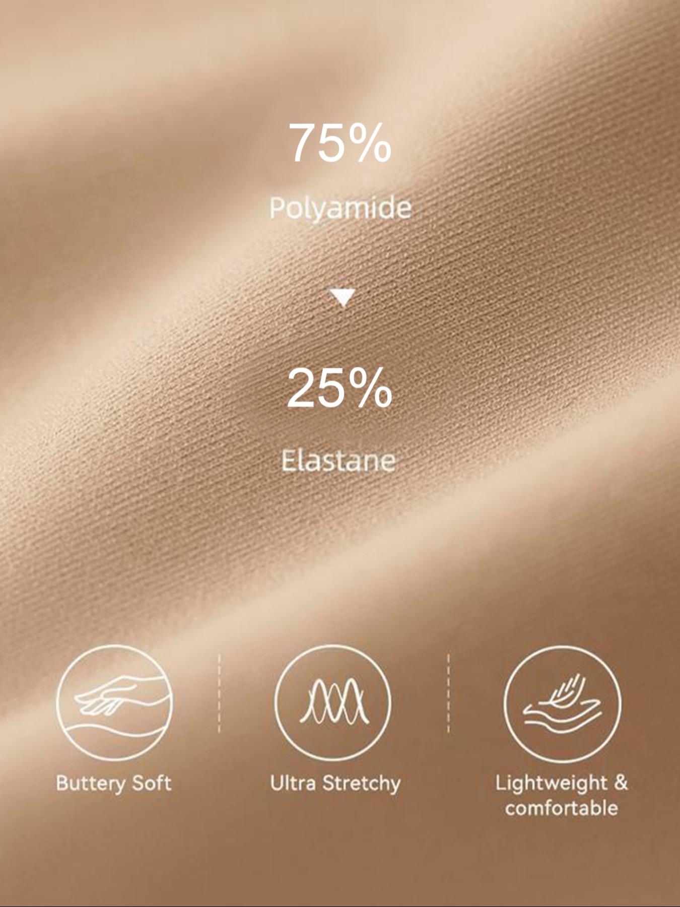 5 Pack Women's No Show Thongs - Camel Toe Proof Seamless Fitted Underwear Yoga Fitness Workout Gym Essentials, Panties