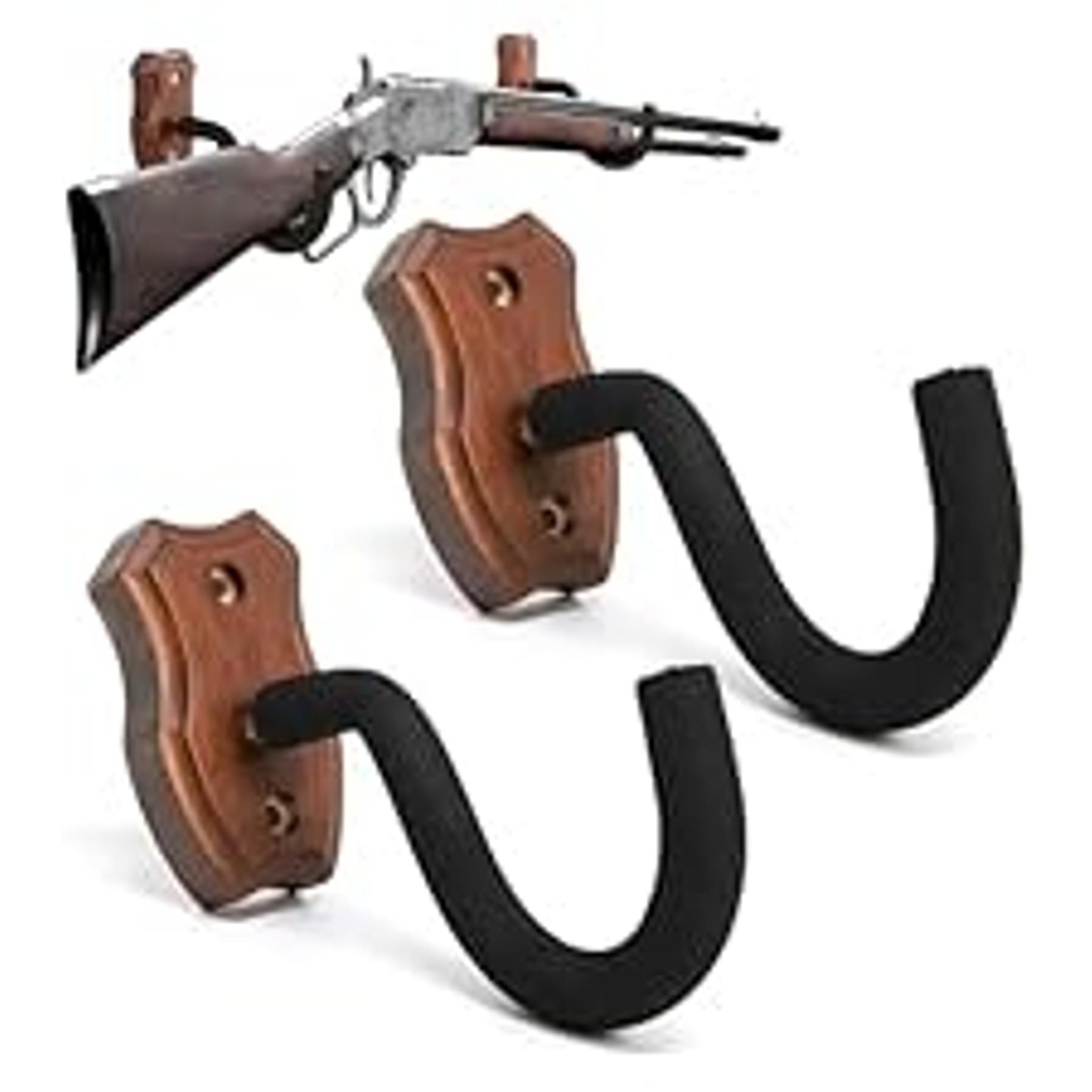 Hat Rack for Wall, Expandable Wall Hat Holder with 16 Hooks, 16 inch Wooden Wall Hook for Baseball Caps,Cowboy, Bag,Hoodie(Brown)