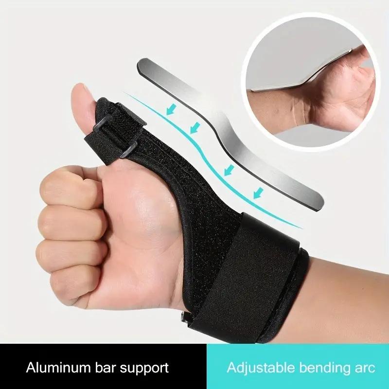 Adjustable Wrist Thumb Splint, Breathable Comfortable Brace for Carpal Tunnel Syndrome, Unisex Left Right Hand Support